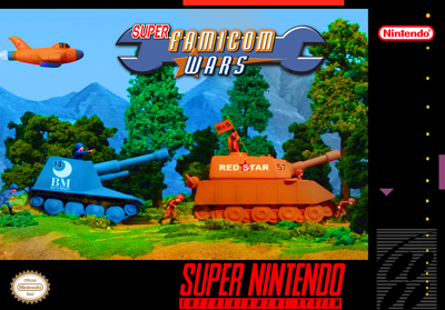 Super Famicom Wars - Box - Front - Reconstructed (World) - 1367x954