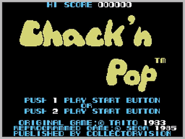 Chack'n Pop - Screenshot - Game Title (World) - 256x192