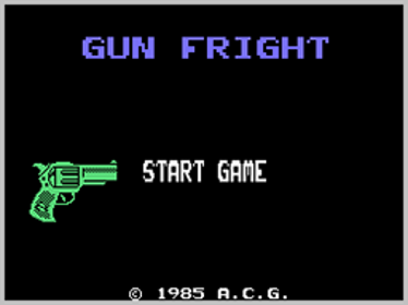 GunFright - Screenshot - Game Title (World) - 256x192