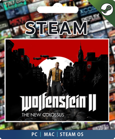 Wolfenstein II: The New Colossus - Fanart - Disc (World) - 1268x1540