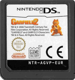 Garfield: A Tail of Two Kitties - Cart - Front (Europe) - 749x791