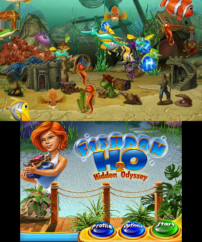 Illustration of Fishdom H2O: Hidden Odyssey