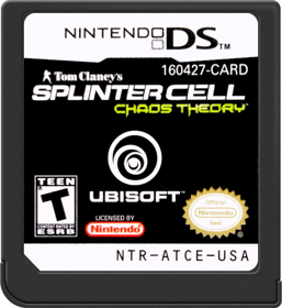Tom Clancy's Splinter Cell: Chaos Theory - Cart - Front (North America) - 517x564