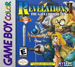 Megami Tensei Gaiden: Last Bible II - Fanart - Box - Front (North America) - 1533x1370