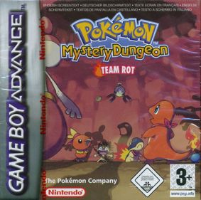 Pokémon Mystery Dungeon: Red Rescue Team - Box - Front (Germany) - 807x800