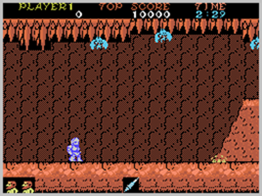 Ghosts 'n Goblins - Screenshot - Gameplay (World) - 256x192