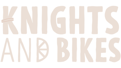 Knights and Bikes - Clear Logo (null) - 640x360