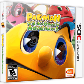 Pac-Man and the Ghostly Adventures - Box - 3D (North America) - 1370x1370