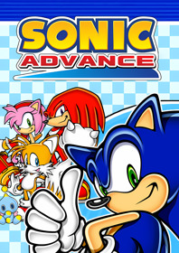 Sonic Advance - Fanart - Box - Front (World) - 1800x2550