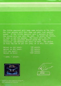 Snail Against Squirrel - Box - Back (North America) - 600x851