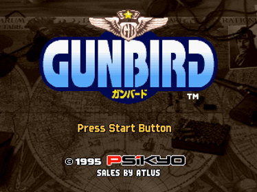 Gunbird - Screenshot - Game Title (Japan) - 640x480