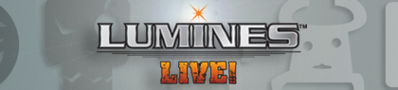 Lumines Live! - Banner (World) - 420x95