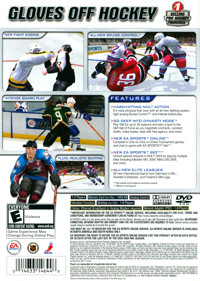 NHL 2004 - Box - Back (North America) - 3039x4269