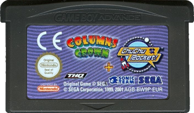 2 Games in 1: Columns Crown + ChuChu Rocket! - Cart - Front (Europe) - 702x408