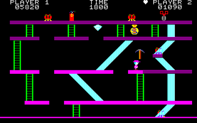 Miner 2049er - Screenshot - Gameplay (Japan) - 640x400