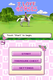 I Love Horses - Screenshot - Game Title (North America) - 256x384