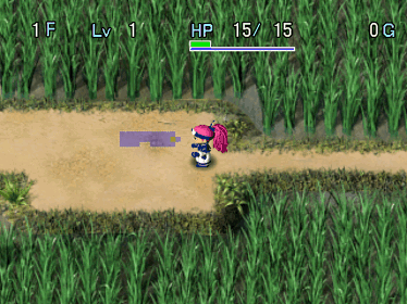 Fushigi no Dungeon: Fuurai no Shiren Gaiden: Onna Kenshi Asuka Kenzan! - Screenshot - Gameplay (Japan) - 640x480