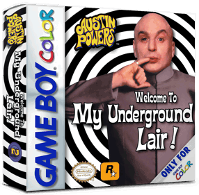 Austin Powers: Welcome to my Underground Lair! - Box - 3D (North America) - 1016x998