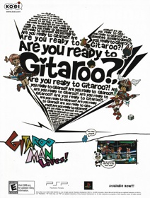 Gitaroo Man Lives! - Advertisement Flyer - Front (United States) - 1891x2500
