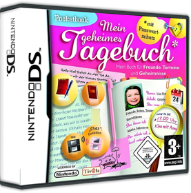 Pocket Book: Mein Geheimes Tagebuch - Box - 3D (Europe) - 900x911