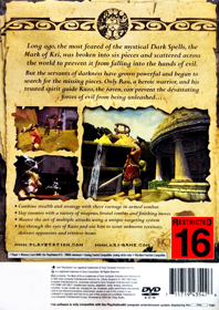 The Mark of Kri - Box - Back (Oceania) - 1527x2161