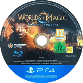 Worlds of Magic: Planar Conquest - Disc (World) - 1080x1079
