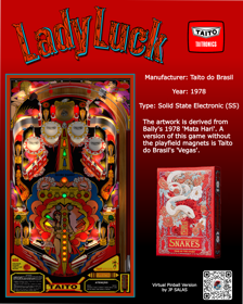 Lady Luck (Taito do Brasil) - Fanart - Box - Front (World) - 2400x3000