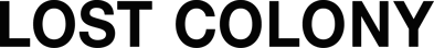 Lost Colony - Clear Logo (North America) - 2400x269