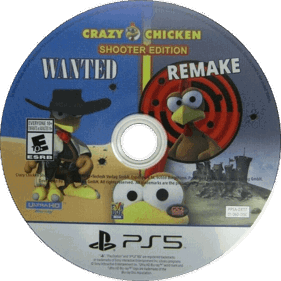 Crazy Chicken Shooter Edition - Disc (Canada) - 905x905