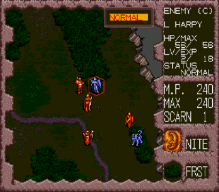 Dark Wizard - Screenshot - Gameplay (North America) - 512x448