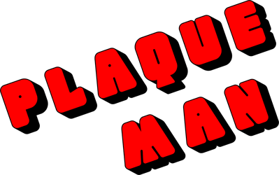 Plaque Man - Clear Logo (North America) - 2400x1504