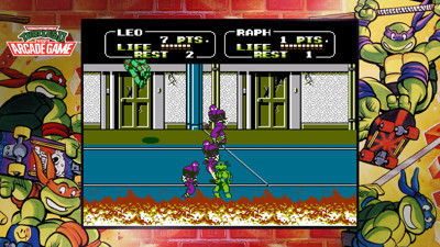 Teenage Mutant Ninja Turtles: The Cowabunga Collection - Screenshot - Gameplay (World) - 2400x1350