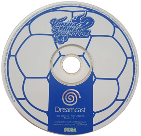 Virtua Striker 2 - Disc (Europe) - 720x692
