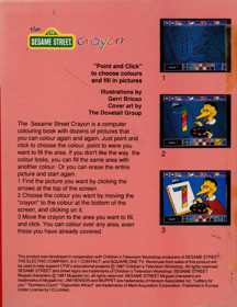 The Sesame Street Crayon: Numbers Count - Box - Back (Europe) - 1255x1627