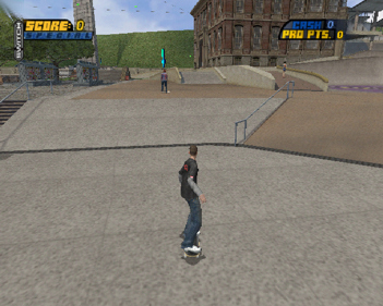 Tony Hawk's Pro Skater 4 - Screenshot - Gameplay (World) - 640x512