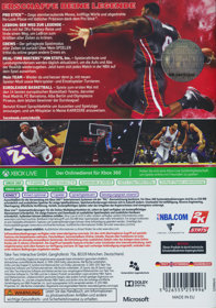 NBA 2K14 - Box - Back (Germany) - 903x1285