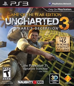 Uncharted 3: Drake's Deception: Game of the Year Edition - Box - Front (North America) - 1302x1500