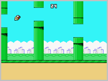 Flapee Byrd - Screenshot - Gameplay (World) - 256x192