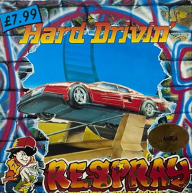 Hard Drivin' - Box - Front (United Kingdom) - 653x655