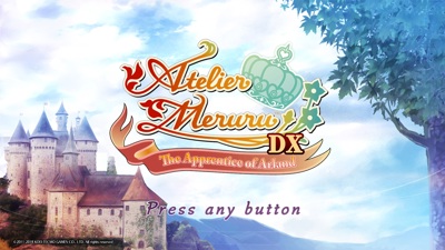 Atelier Meruru: The Apprentice of Arland DX - Screenshot - Game Title (North America) - 1920x1080