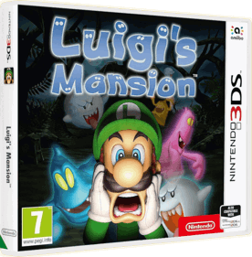 Luigi's Mansion - Box - 3D (United Kingdom) - 841x856