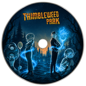 Thimbleweed Park - Fanart - Disc (World) - 1254x1254