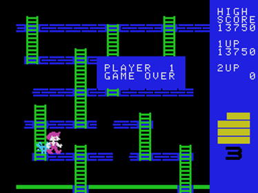 Cosmic Crisis - Screenshot - Game Over (World) - 256x192