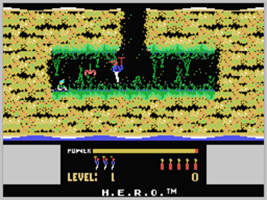 H.E.R.O.: Helicopter Emergency Rescue Operation - Screenshot - Gameplay (World) - 256x192