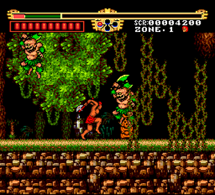 The Legendary Axe - Screenshot - Gameplay (World) - 256x232