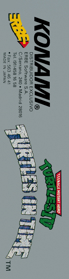 Teenage Mutant Ninja Turtles IV: Turtles in Time - Box - Spine (Spain) - 365x1474