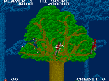 The Legend of Kage - Screenshot - Gameplay (World) - 640x480