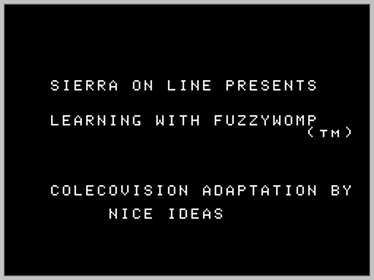 Learning with FuzzyWOMP - Screenshot - Game Title (World) - 256x192