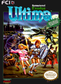 Ultima: Exodus Remastered - Fanart - Box - Front (World) - 1533x2095