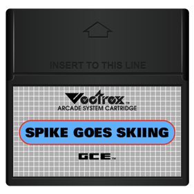 Spike Goes Skiing - Cart - Front (World) - 700x700